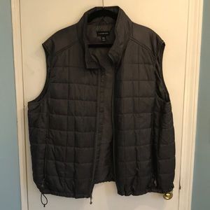 Lands End Gray Vest, NWOT
